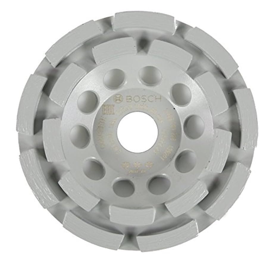 Bosch 2608201228 Diamond Grinding Head, Best for Concrete